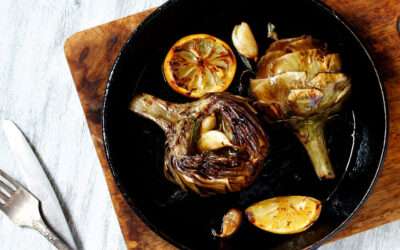 ALCACHOFA AL HORNO
